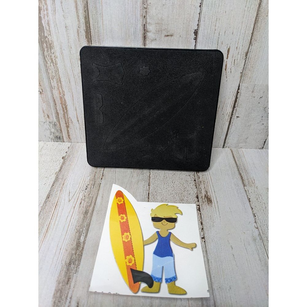 Sizzix Bigz Dress Ups Surfer Outfit #655725 Large Die‎ Cut Scrapbooking Craft